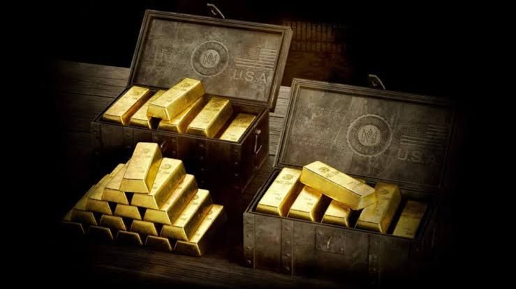 Barras de ouro red dead online ps4 ps5