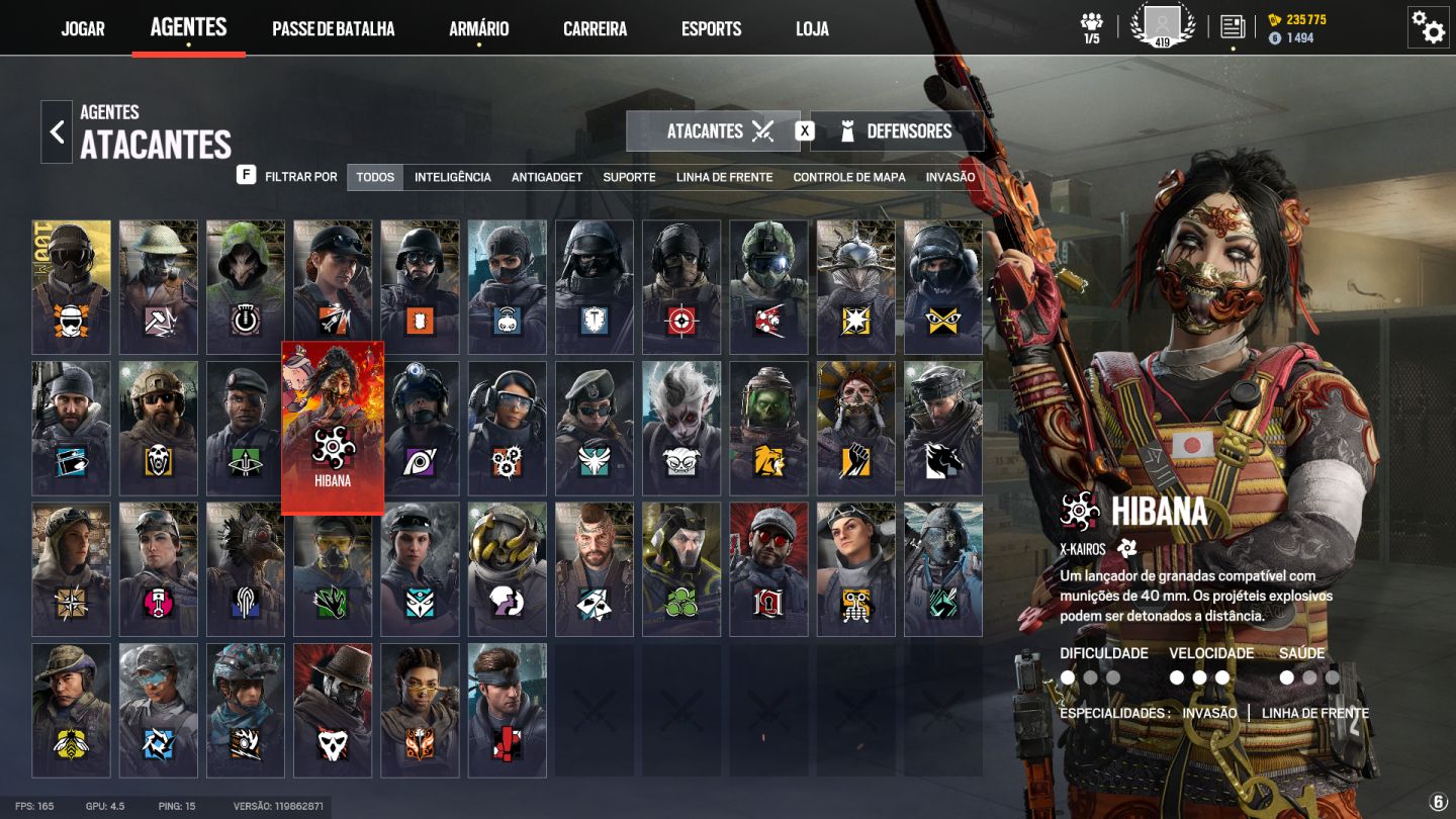 Conta top 2015 Lvl 419