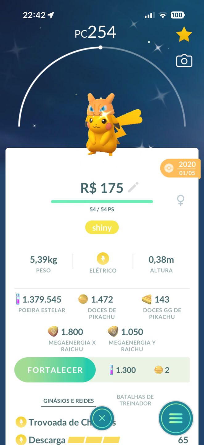 POKÉMON LENDÁRIO SHINY SUPER RARO