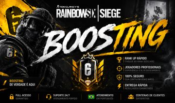 BOOST DE RANK NO R6 COM O MELHOR PREÇO DO MERCADO!