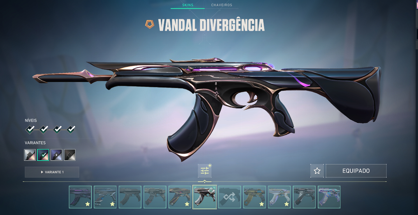 Conta valorant gastei BRL2308.40