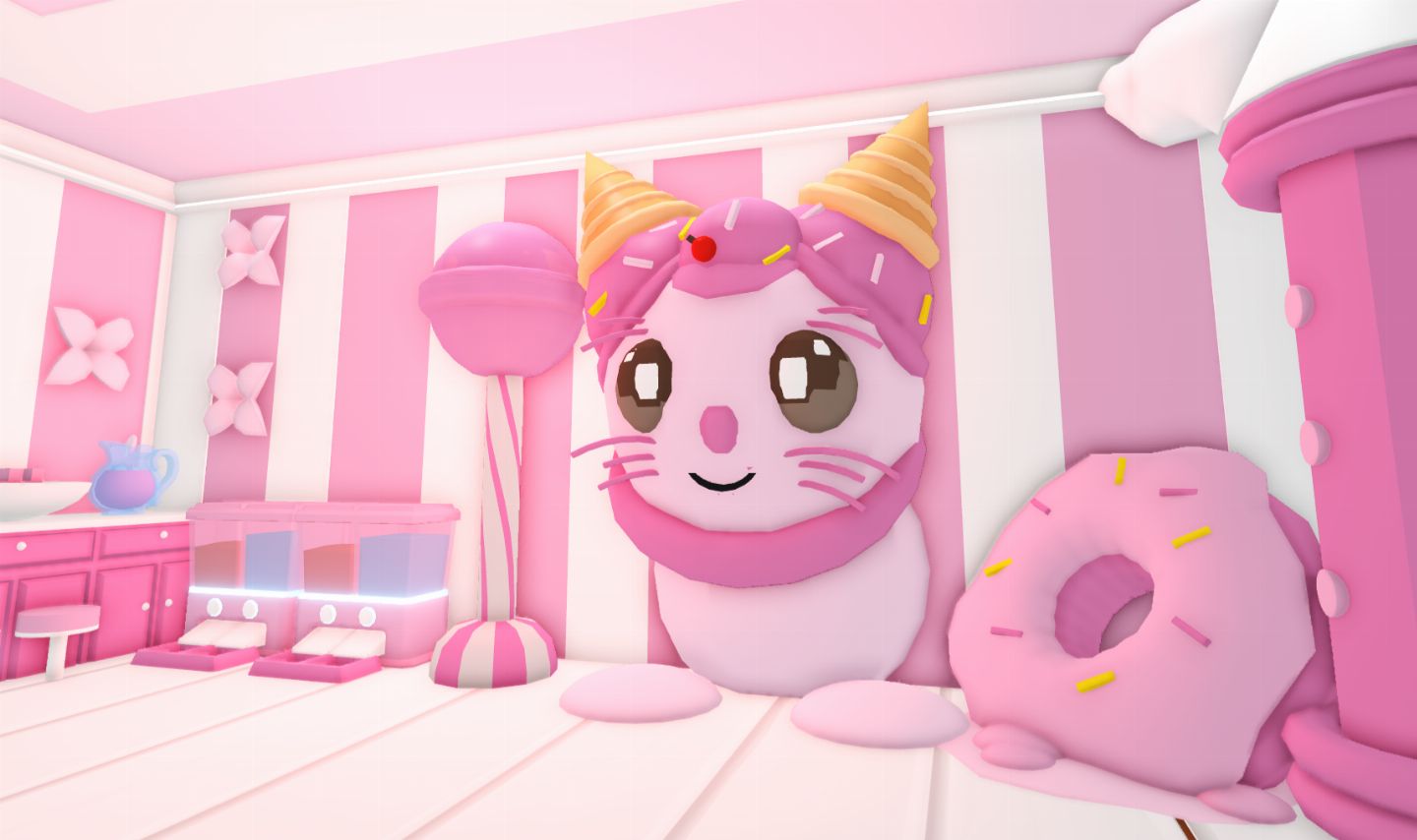 Casa Tiny Preppy (Decorada de Lebre Doce Pequeno Farm) no Adoptme!