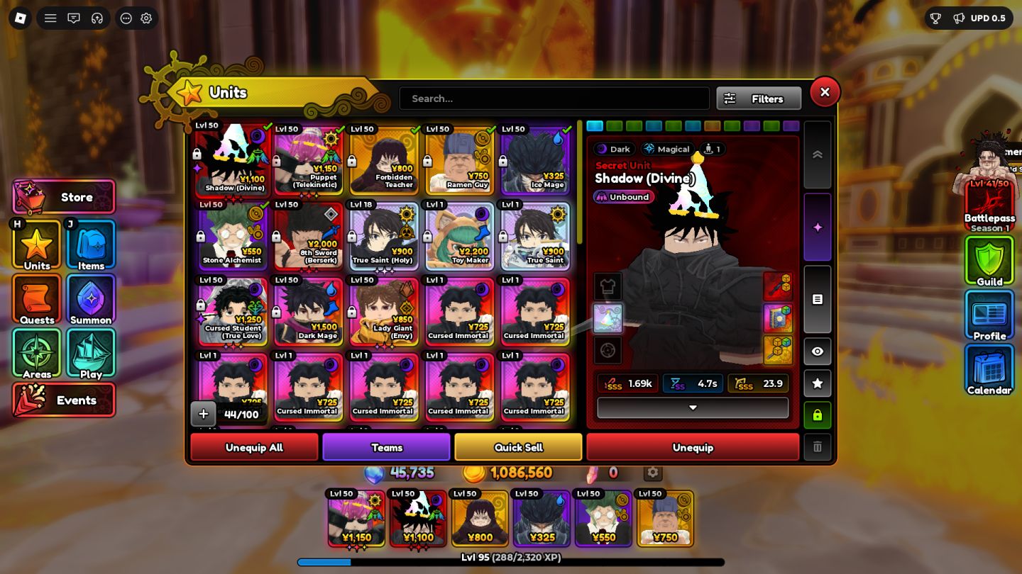 Conta de Roblox Upada em Bastante Jogos + 400 Robux Pra Gastar! (Descrição)