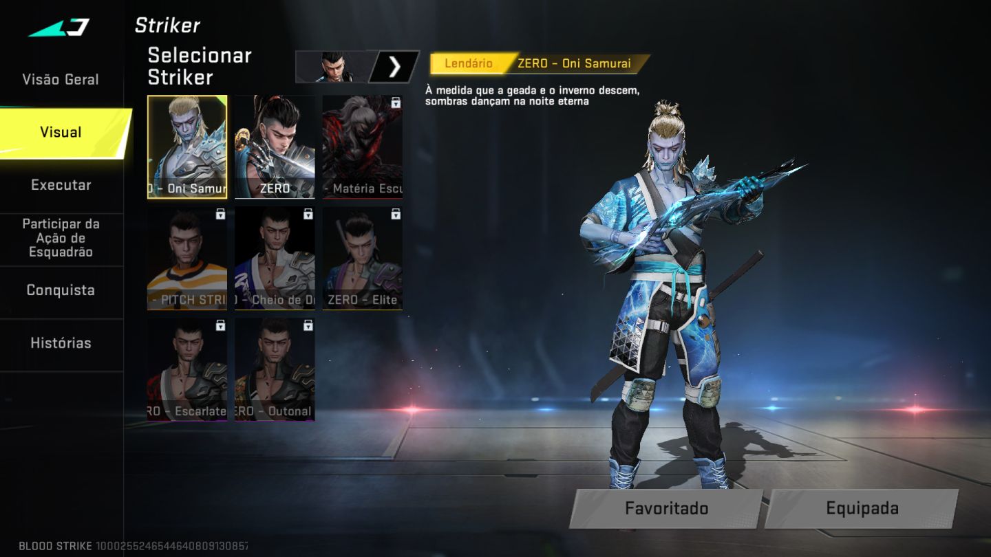 CONTA BLOOD STRIKE | DIAMANTE III | P90 FENDA FANTASMA + M4A1 ESPECTRO VIOLETA