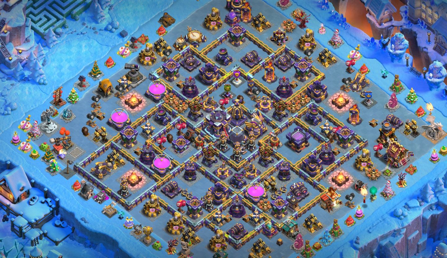 Conta Clash of clans Cv15