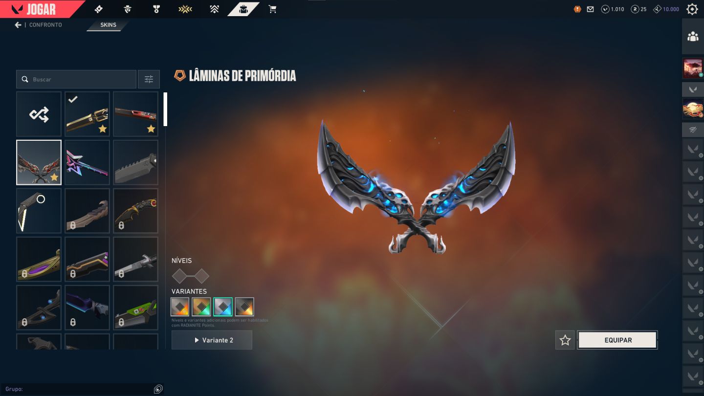 CONTA COM PACOTES CHAMPIONS E MUITAS SKINS / PREÇO NEGOCIAVEL