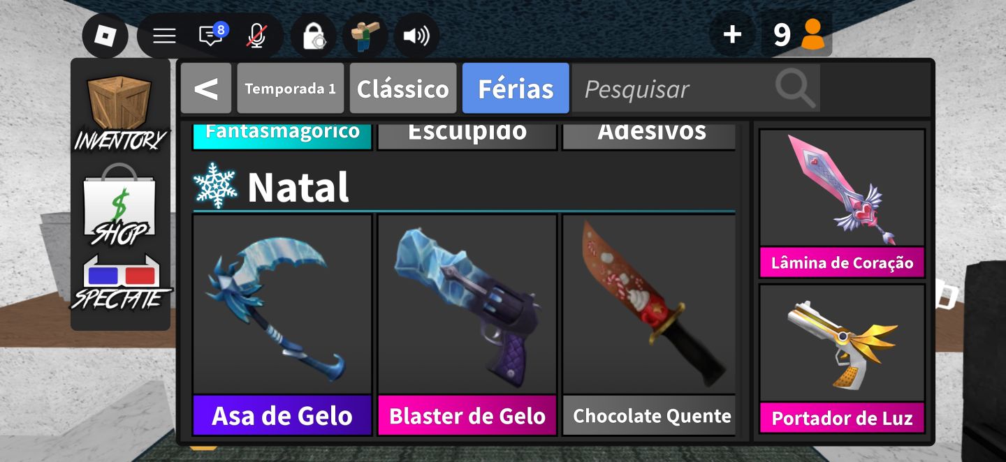 CONTA ROBLOX RARA | BLOX FRUITS + GAMEPASSES +15K ROBUX GASTOS