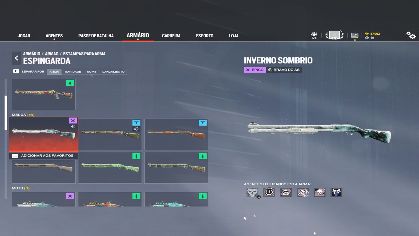 Conta nivel 292 desde 2016 com skins raras para pc, aceito negociacao