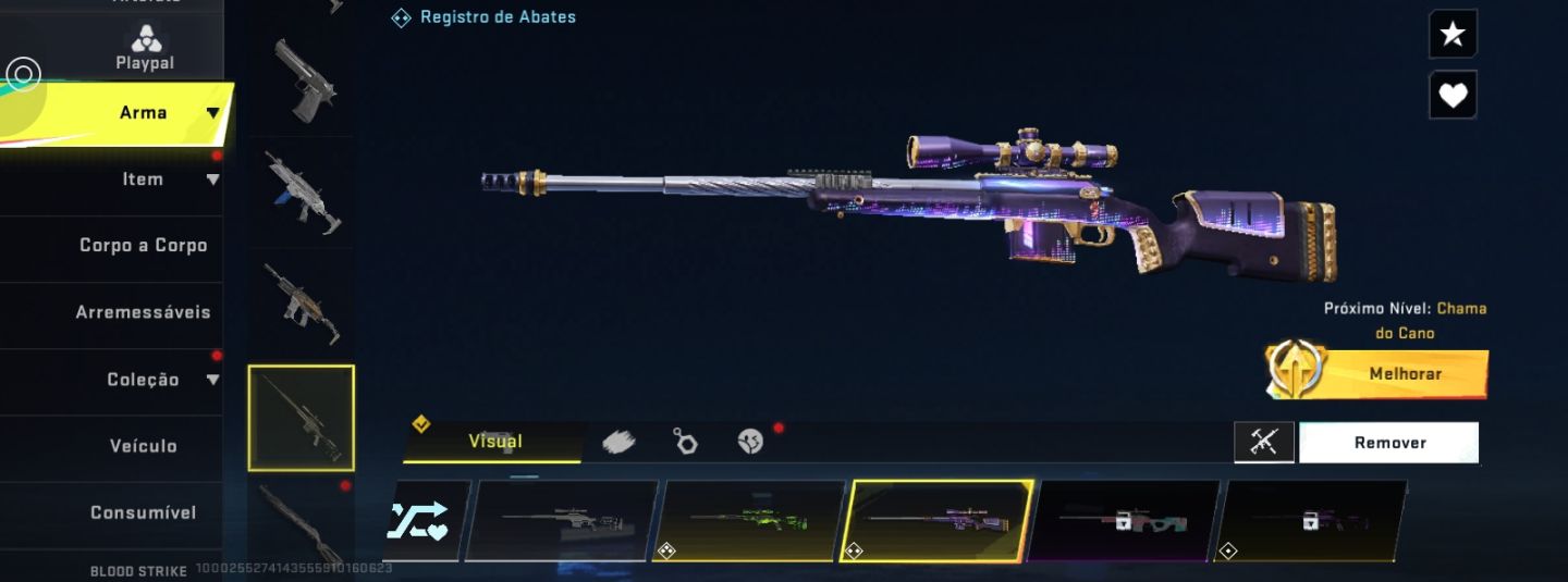 Conta blood strike no preço