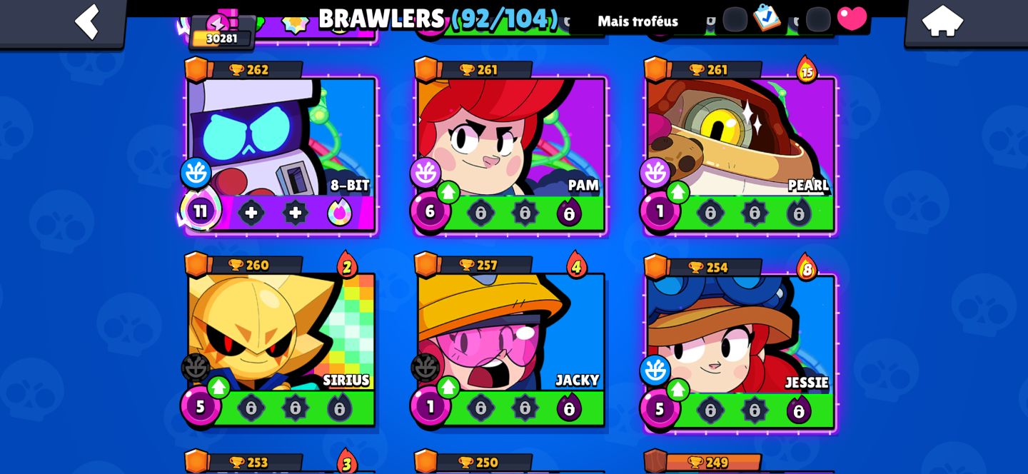 CONTA BRAWL STARS | 32 BRAWLERS PODER 11 | QUERENDO URGENTE | PROMOÇÃO HJ
