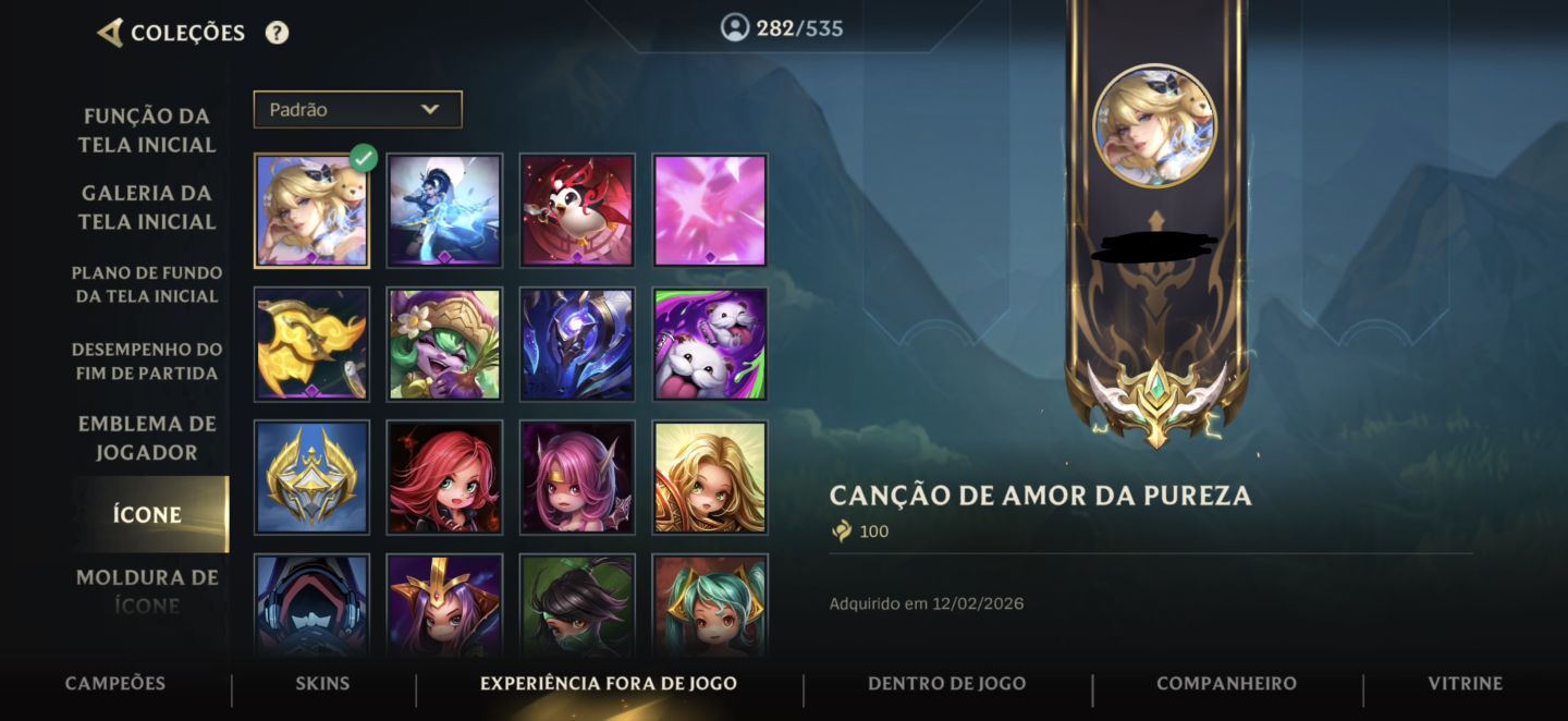 Conta de Wild Rift - Focada em Mid, Sup e Adc