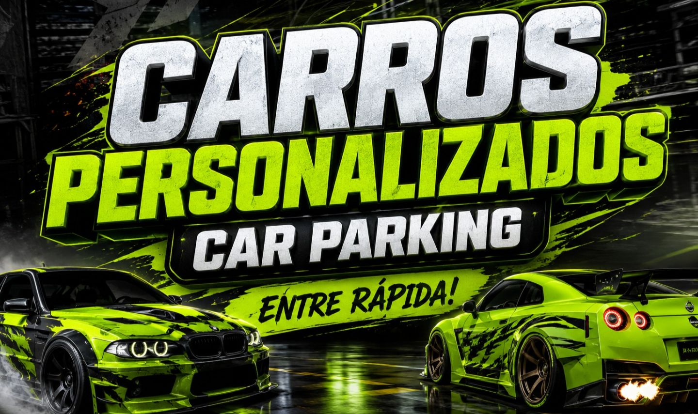 CARROS PERSONALIZADOS CAR PARKING 1 |PLOTAGEM DE ANIME, POLICIA, CORRIDA COM W16