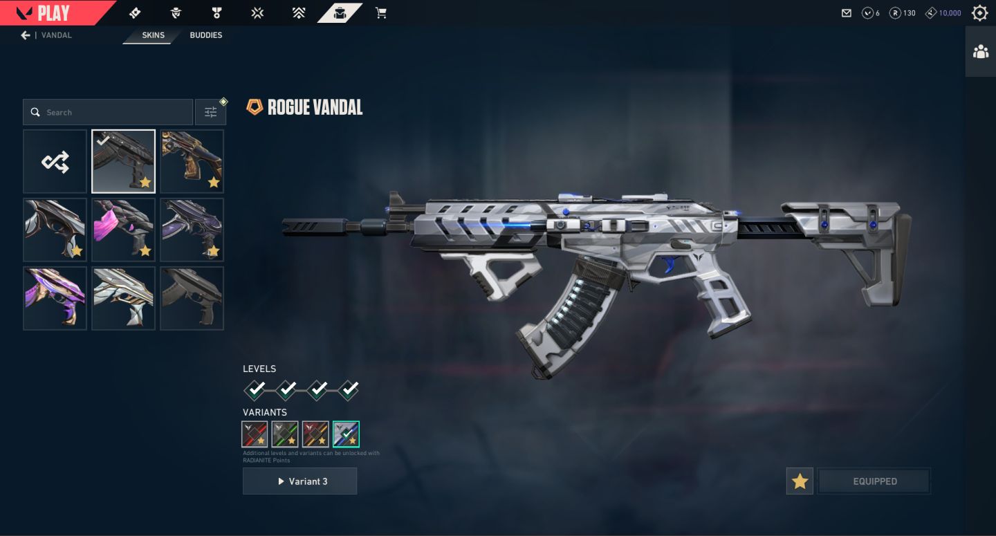 CONTA VALORANT - MUITAS SKINS - R$1000 GASTOS