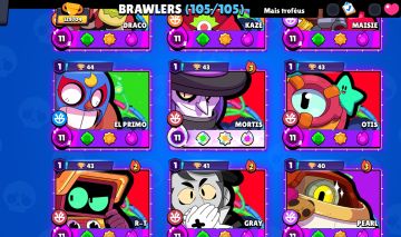 Conta brawl stars maximizada