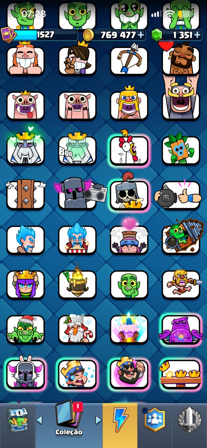 CONTA CLASH ROYALE ENDGAME - 11.831 TROFÉUS | ICEBOW NIVELADO | MUITOS RECURSOS