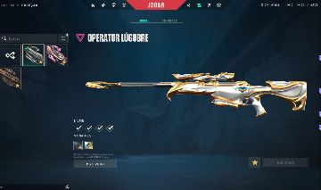 Conta Valorant com mais de 1.500 em skins