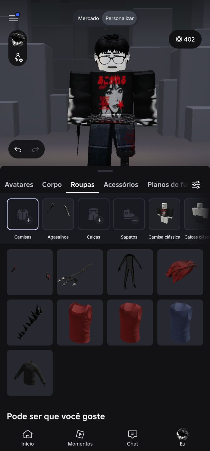 CONTA ROBLOX FOCADA EM BLOX FRUITS E SKINS + ROBUX