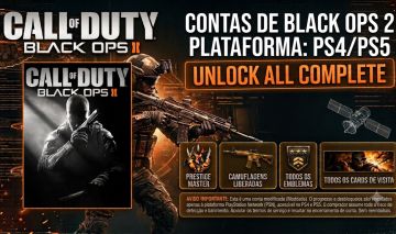Conta Prestige Master Black Ops 2 - PS4/PS5