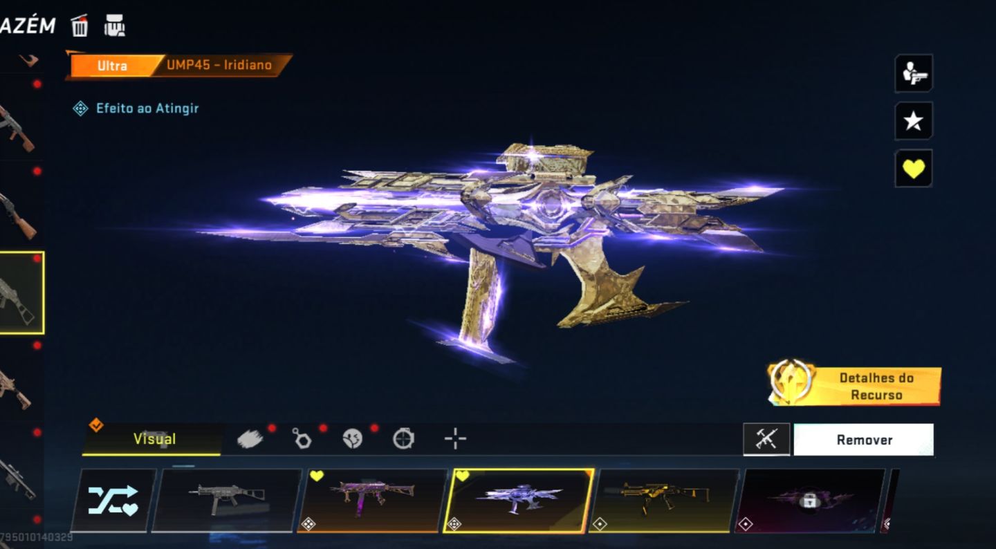 Conta blood strike faca EVO 3 eterna