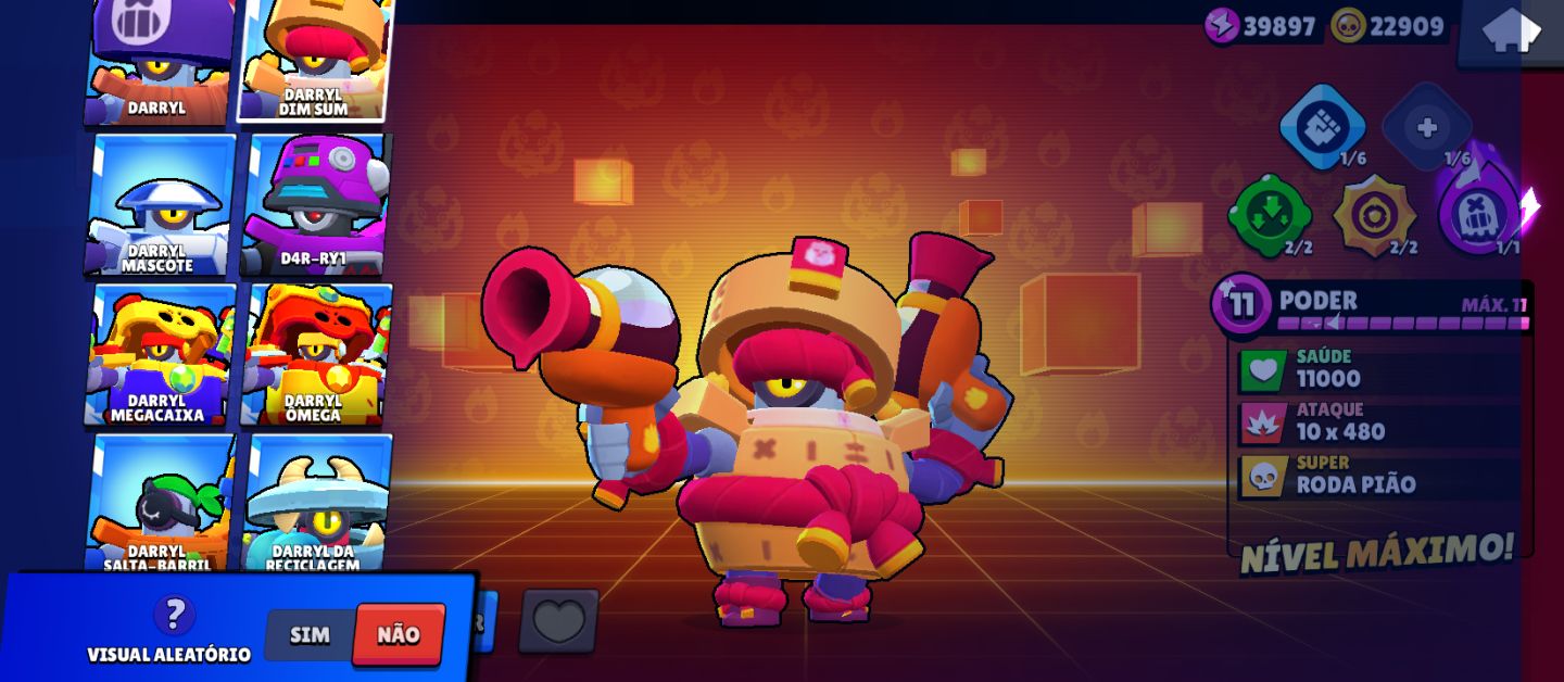 CONTA RARA 2020 | FULL BRAWLERS | +350 SKINS | 72K TROFÉUS