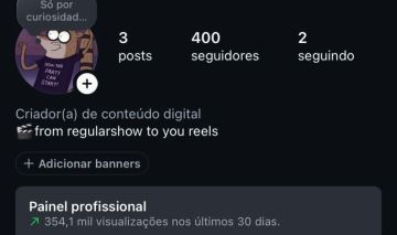 Conta de Instagram 100% engajada