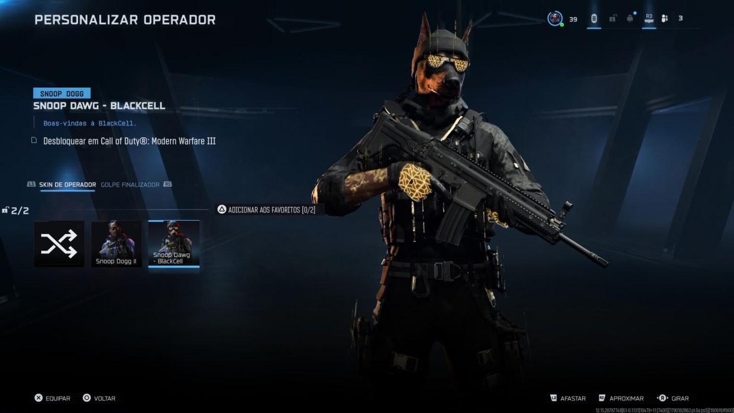 Conta warzone