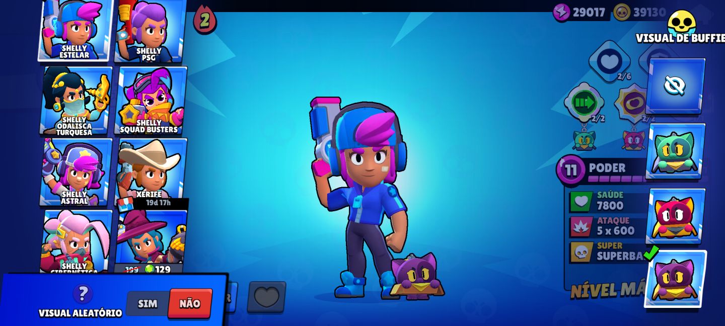 CONTA DE BRAWL STARS 2018 SUPER RARA