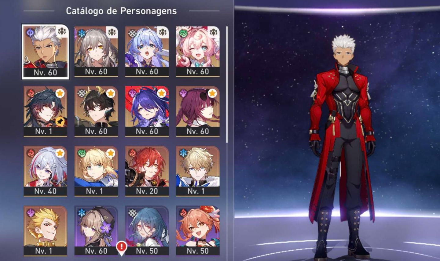CONTA DE HONKAI STAR RAIL E ZZZs