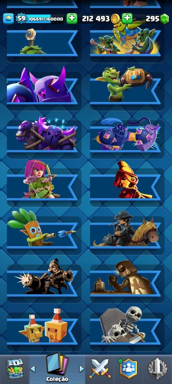 Promoção Conta Clash Royale VETERANO (perfil verificado pelo GGMAX)