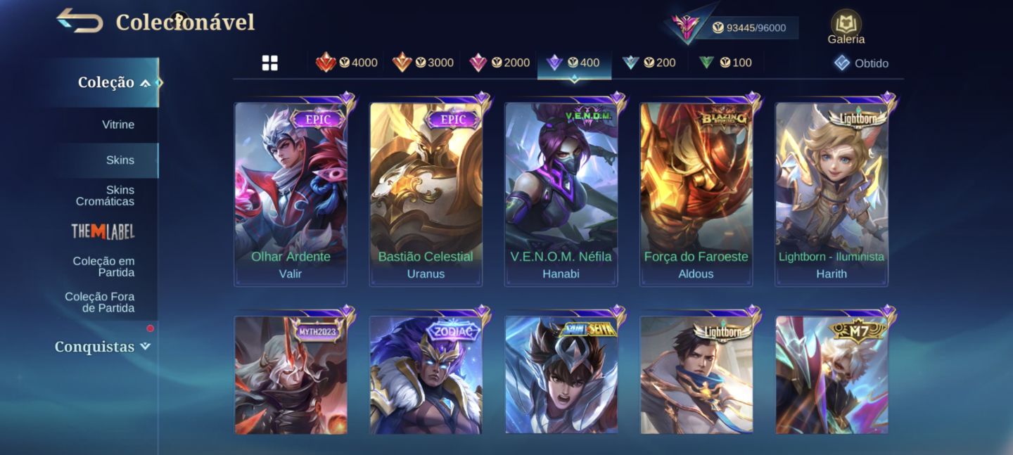 PREMIUM | 330 SKINS | CHOU IORI KOF | BEATRIX PRIME | YSS COLLECTOR | 3 LUCKYBOX