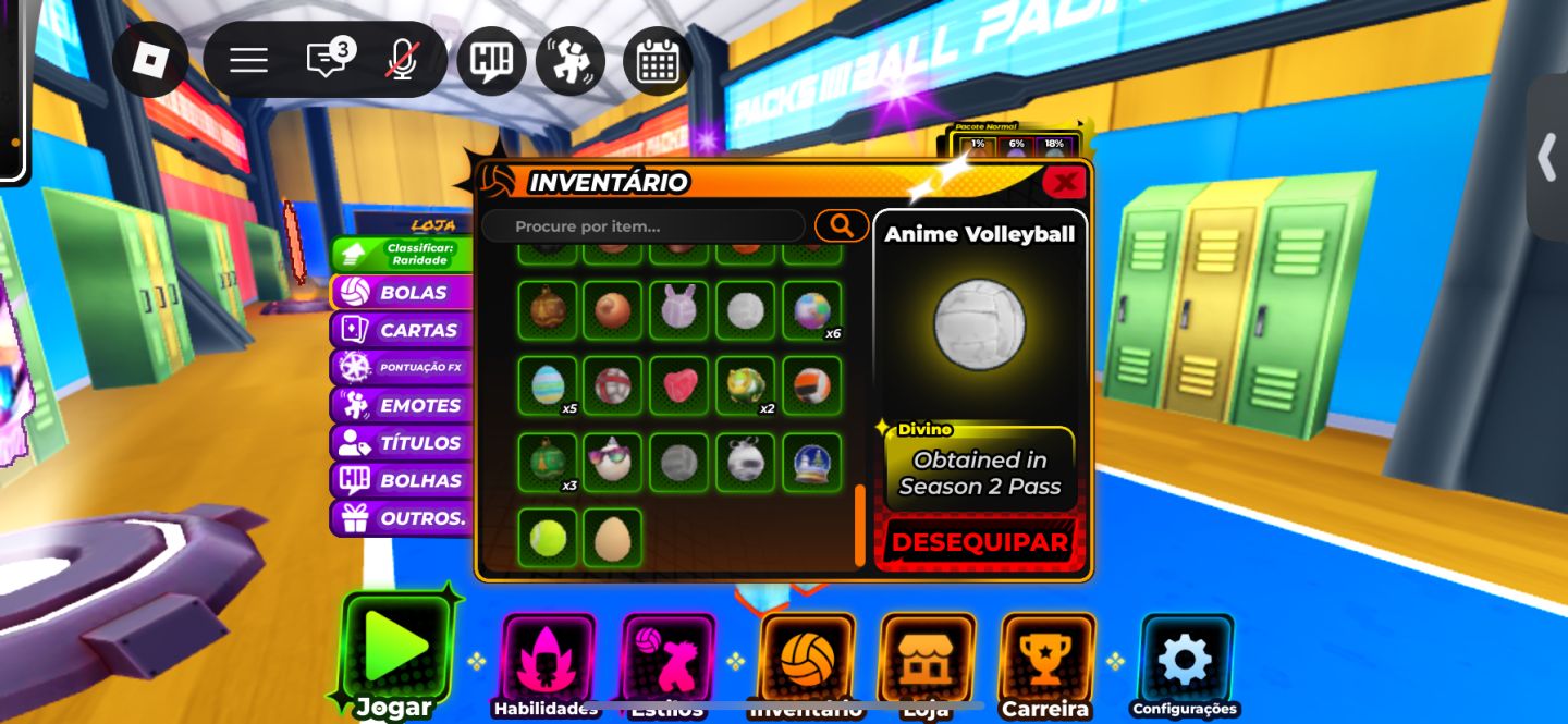 CONTA VOLLEYBALL LEGENDS 4 SEASONS PROS, JERSEYS ETC PREÇO DE BANANA!!