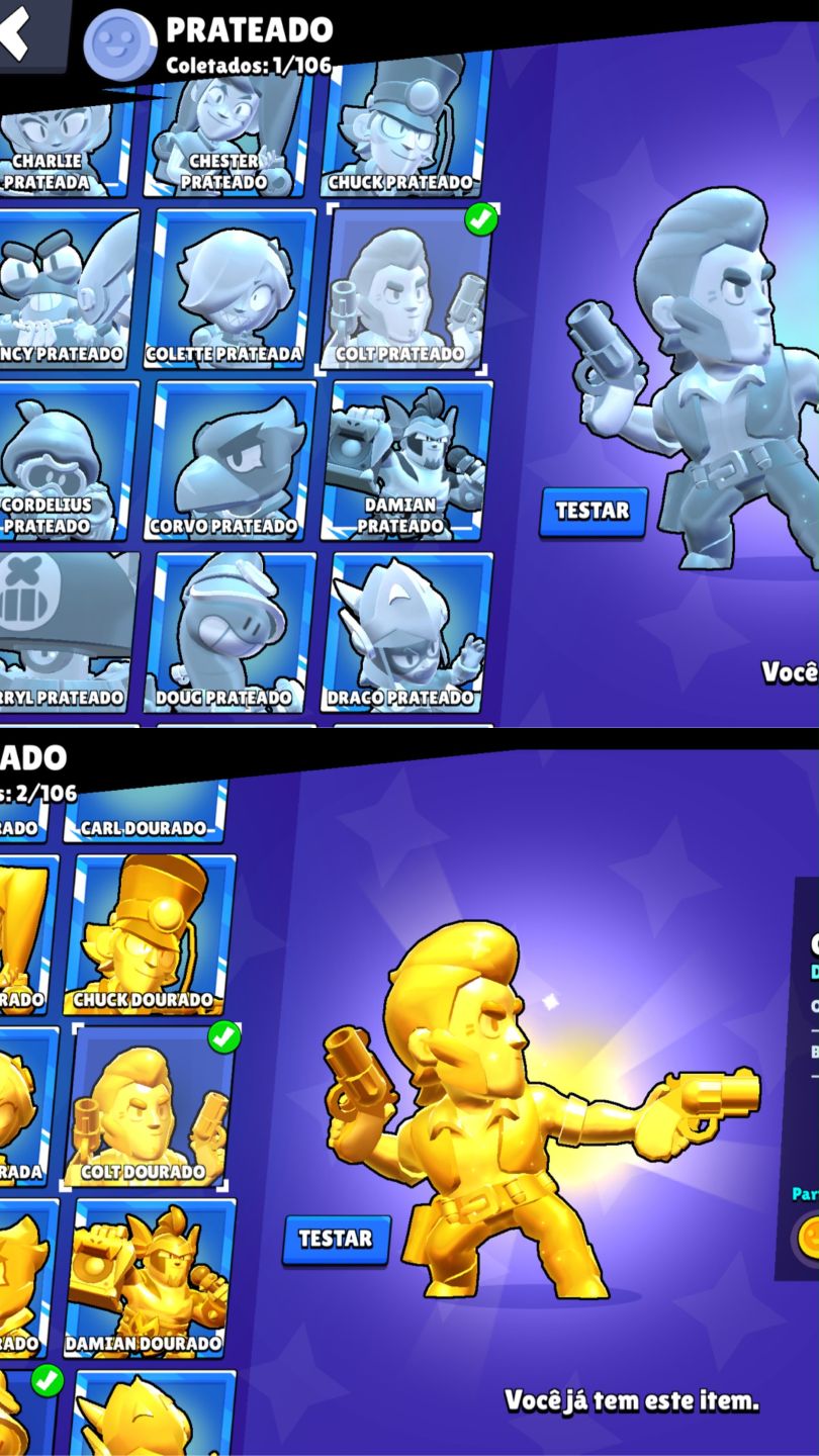 CONTA DE BRAWL STARS 54K DE TROFEUS 104/108 | 2018