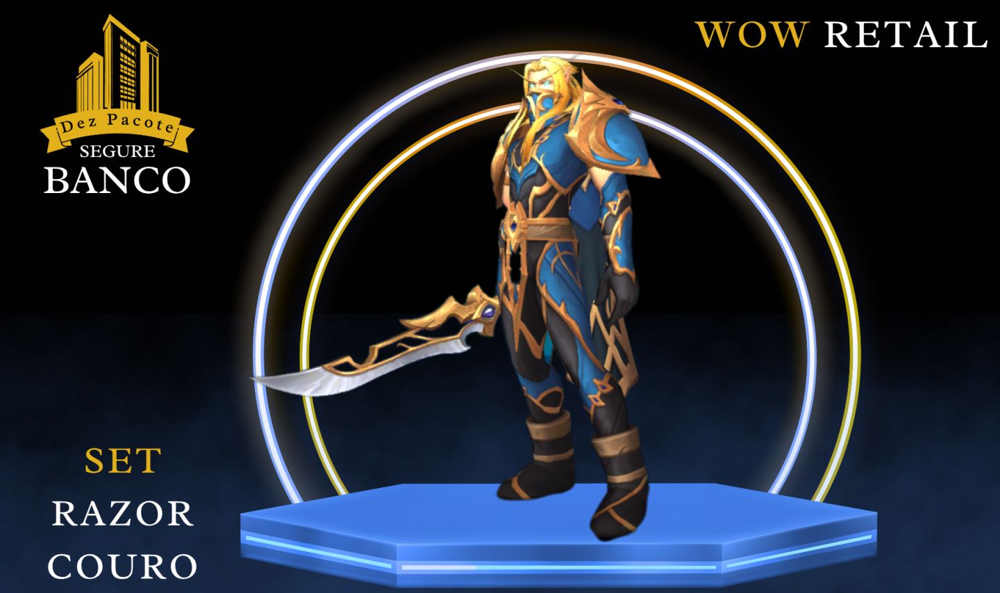 World of Warcraft - (Skins Transmogs) Armaduras - WoW RETAIL