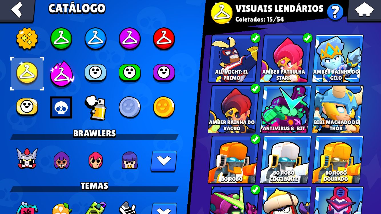 Conta Brawl Stars Gemada 84K + CV 14 CLASH OF CLANS