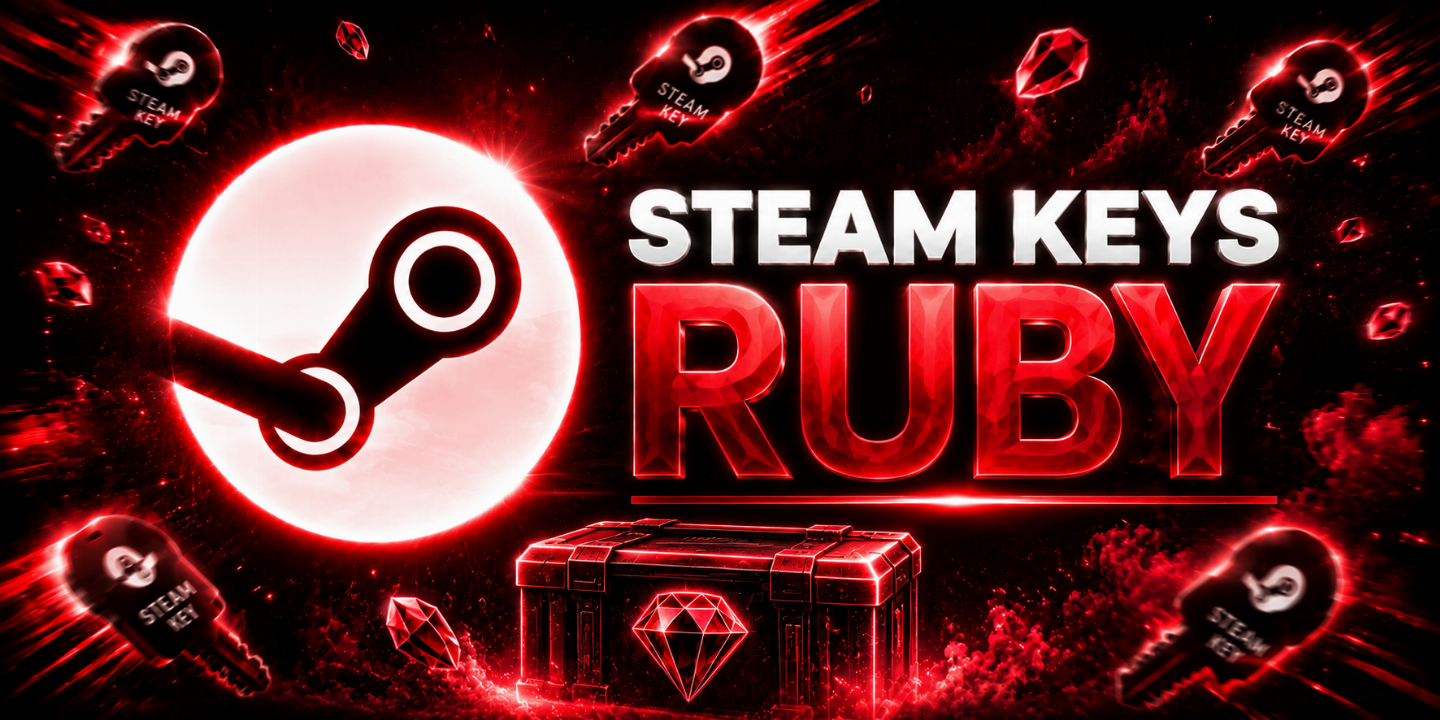 KEYS STEAM RUBY ORIGINAL com Chance de jogos CAROS por preço MUITO BAIXO!