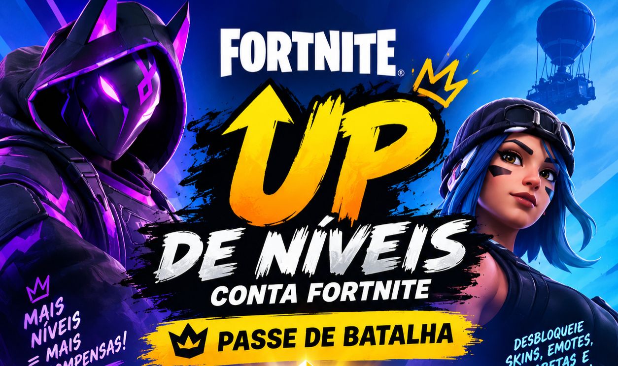 Upo níveis do seu passe da batalha no FORTNITE