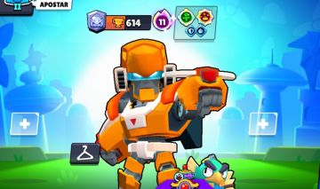 Braw stars 28k troféu, semi-full brawlers 500+ Diamante 3