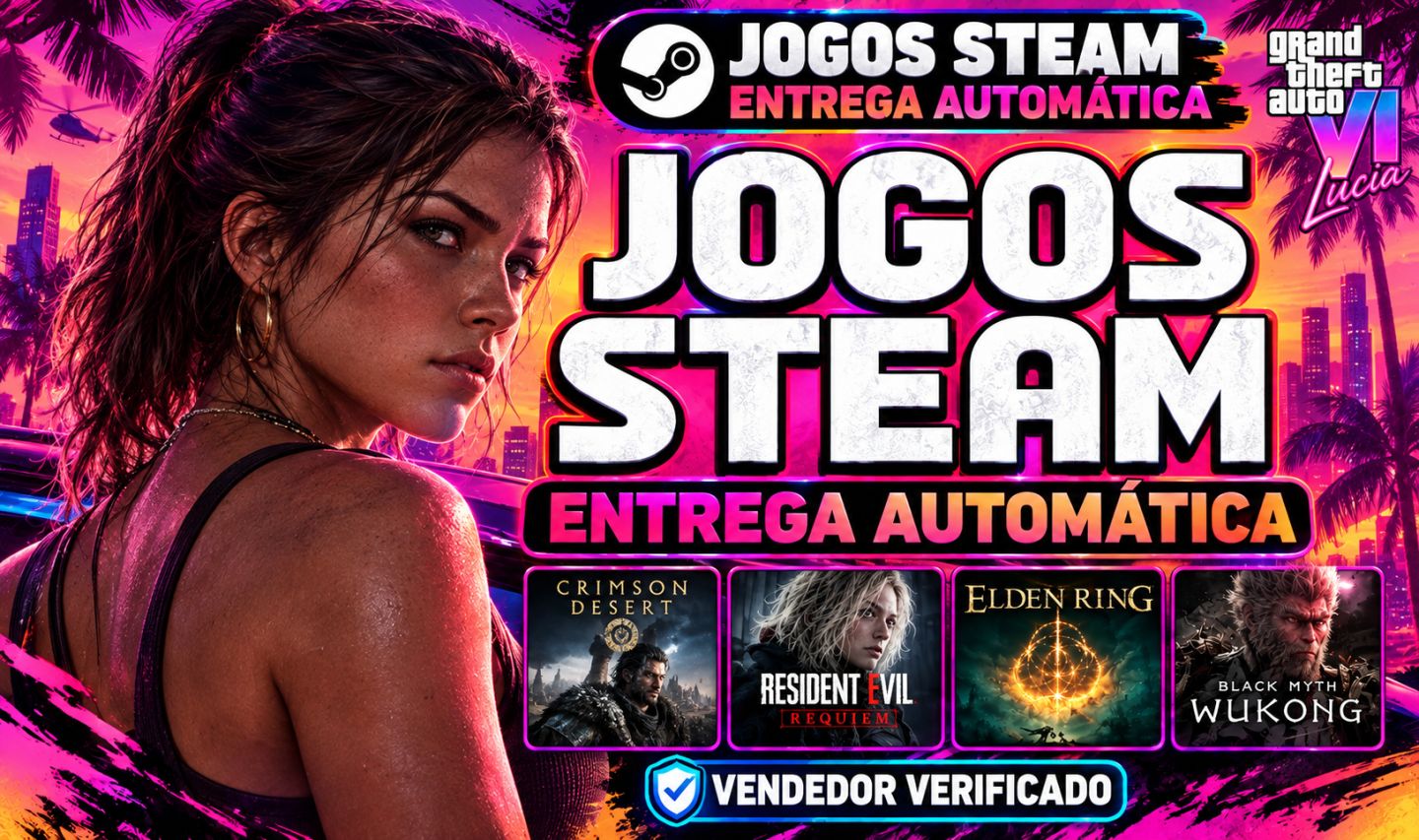 [MAIS BARATO] PACKS JOGOS ATUAIS CONTAS STEAM OFFLINE PC (ENTREGA AUTOMÁTICA)