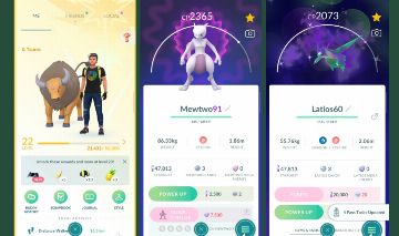 Pokémon GO Level 22 com Mewtwo + 5 Lendários e 3 Shiny | PK06