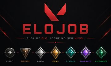 Elojob - Valorant | Consiga o seu rank tão desejado | Ferro ao Ascendente
