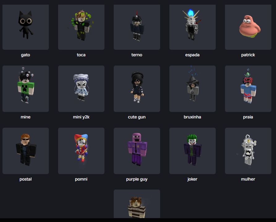 Conta de Roblox ' nome raro '