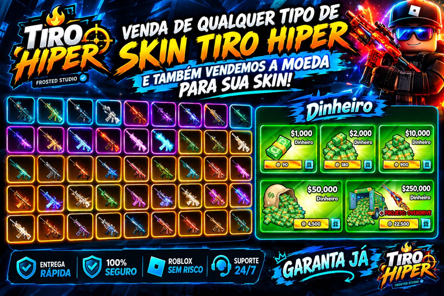 TIRO HIPER (SKINS)