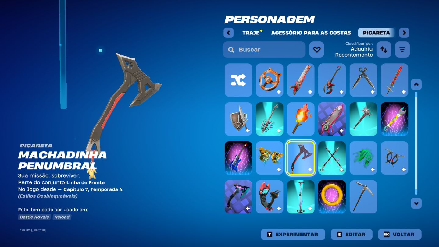 Conta Fortnite ghost face, sabrina etc
