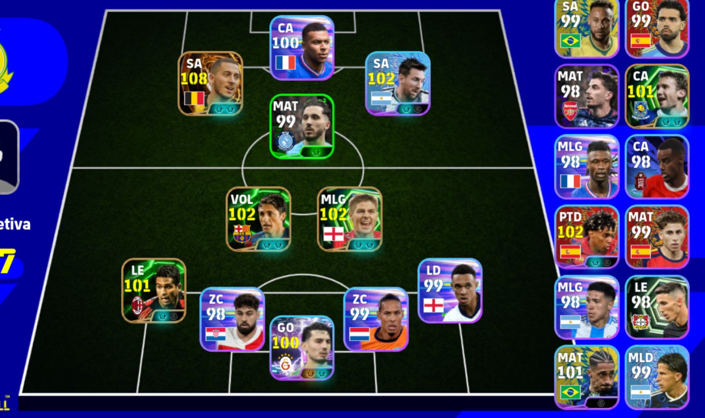 Conta boa pra iniciar bem com Hazard 108