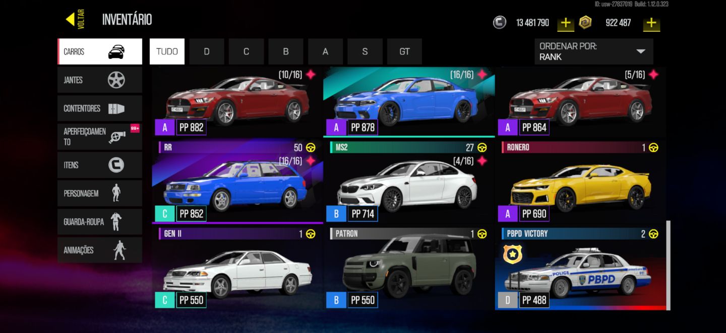 CONTA DRIVE ZONE CARROS FULL CP