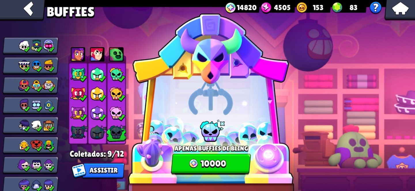 CONTA BRAWL STARS FULL BUFIES