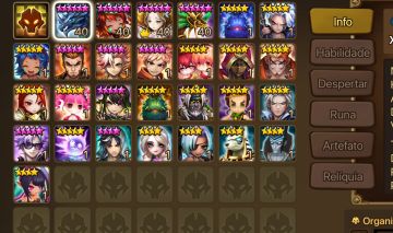 Triple ld global de summoner wars. Acc early game, com mais de 500 dias