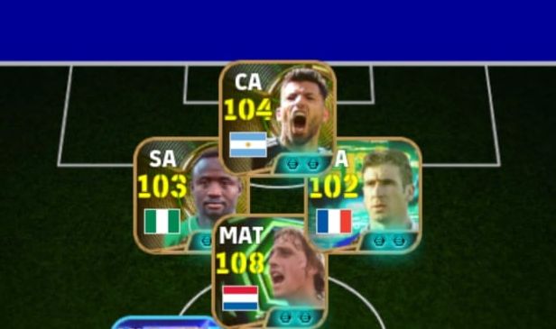 CONTA EFOOTBALL RARA! CRUYFF 109 + BABANGIDA + CANTONA NOVO + DE BRUYNE E++++!