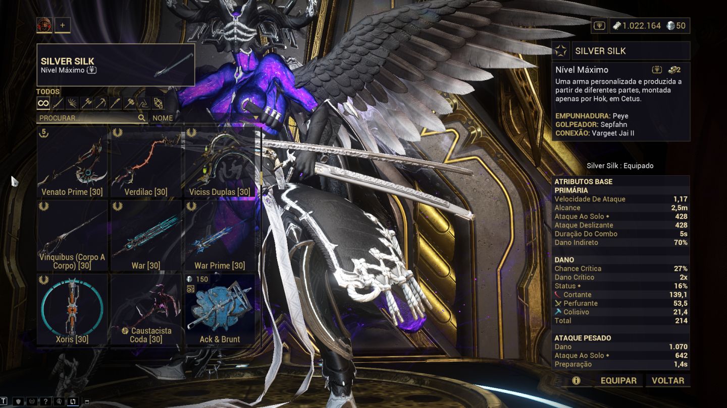 CONTA WARFRAME MR 24