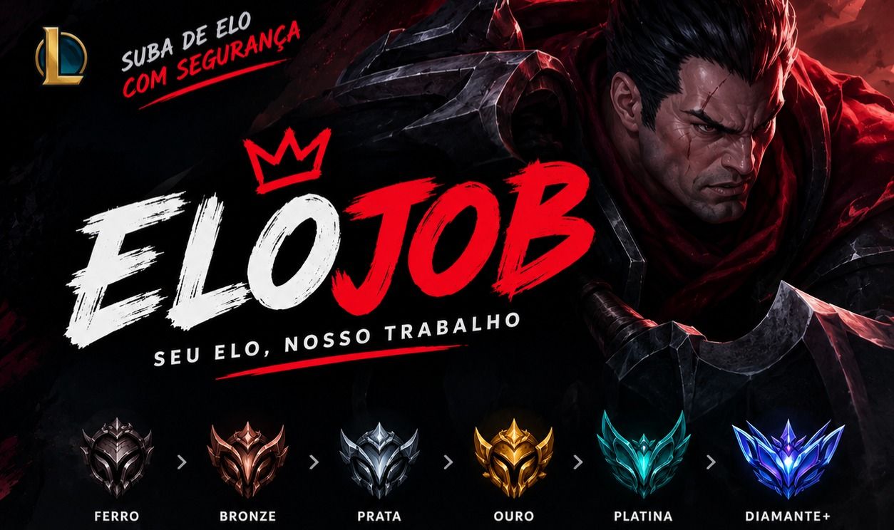 ELOJOB do Bronze ao DIamante (Entrega em ate 48h)